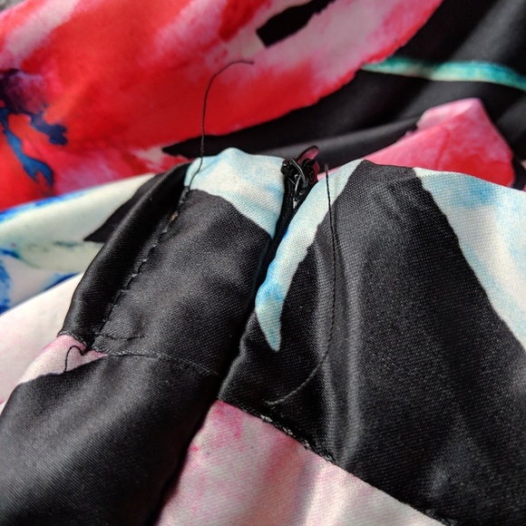 Floral Print Spring Skirt - Picture 3 of 4